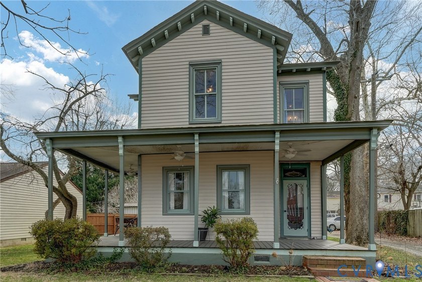 Beautifully restored 3 bedroom 2 bath Victorian in the Town of - Beach Home for sale in West Point, Virginia on Beachhouse.com