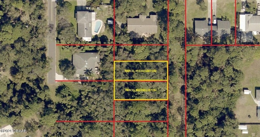 Price includes two 50'x 130' lots side by side. These are - Beach Lot for sale in New Smyrna Beach, Florida on Beachhouse.com