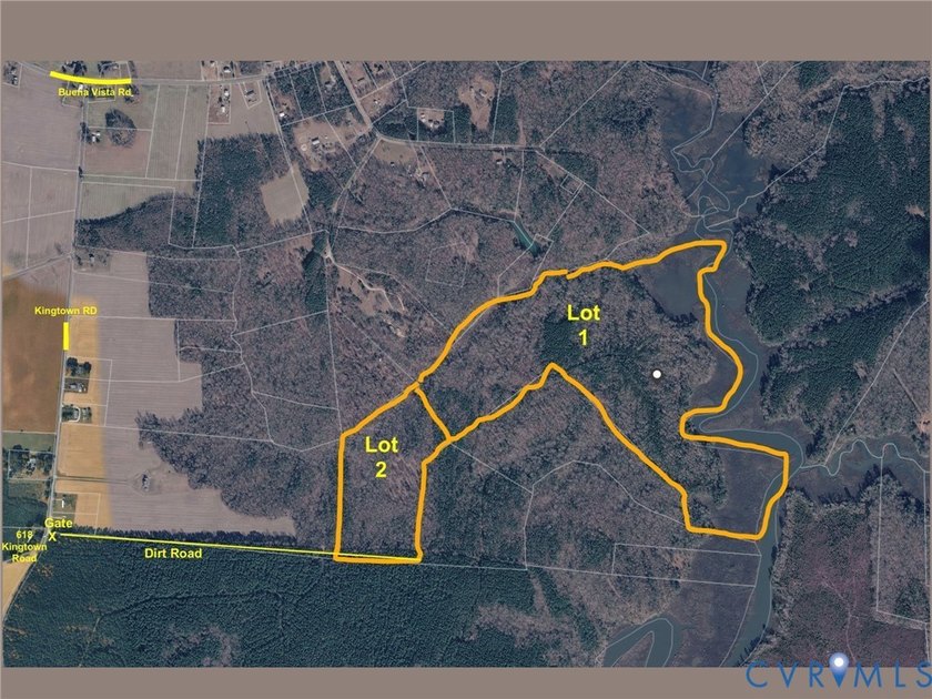 Rare Opportunity - 111.5 Acres on the York River/Porpotank River - Beach Acreage for sale in King And Queen Court House, Virginia on Beachhouse.com