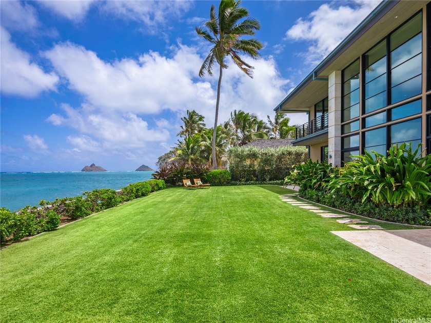 Step into a realm where modern architectural brilliance meets - Beach Home for sale in Kailua, Hawaii on Beachhouse.com