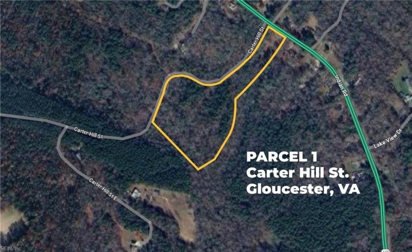 Discover 14.5 acres of untouched forest at Carter Hill St - Beach Acreage for sale in Gloucester, Virginia on Beachhouse.com
