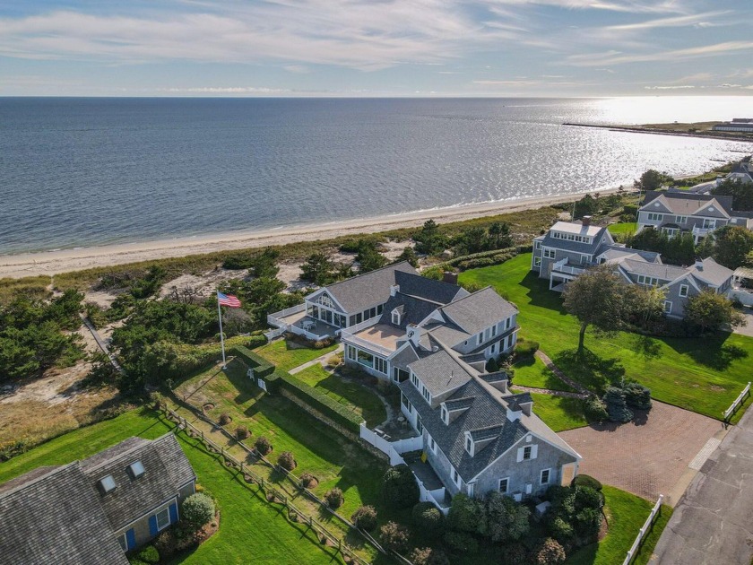 Sitting on a bluff overlooking the magnificent waters of - Beach Home for sale in West Harwich, Massachusetts on Beachhouse.com