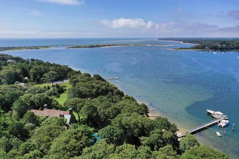 Waterfront Legacy Property on Oyster Harbors! Perched on an - Beach Home for sale in Osterville, Massachusetts on Beachhouse.com