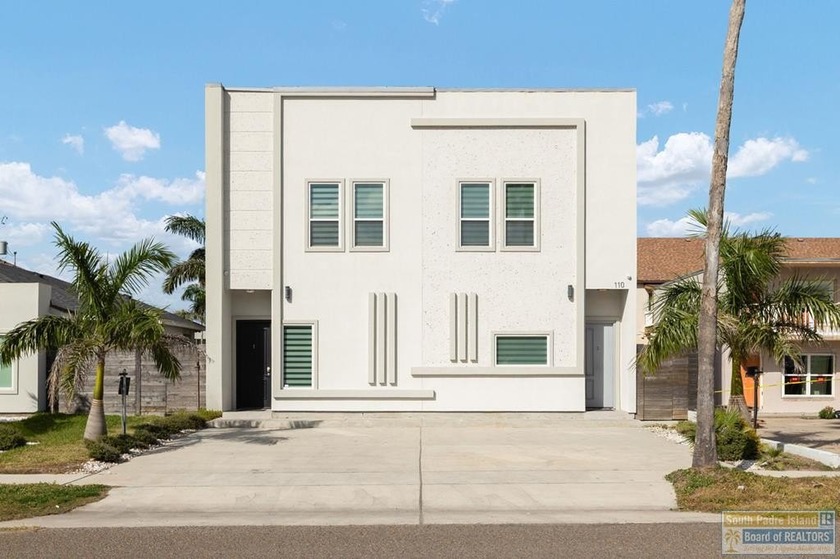 Stunning modern duplex designed for the ultimate coastal - Beach Townhome/Townhouse for sale in South Padre Island, Texas on Beachhouse.com