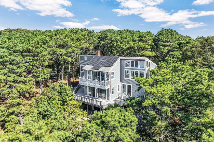 Hilltop Retreat with Sweeping Views of Wellfleet's Silver Spring - Beach Home for sale in Wellfleet, Massachusetts on Beachhouse.com