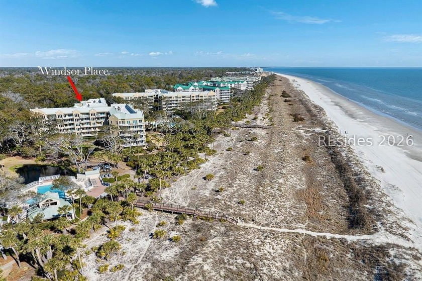 Rare 4th-floor oceanfront villa in Windsor Place I. Located - Beach Condo for sale in Hilton Head Island, South Carolina on Beachhouse.com