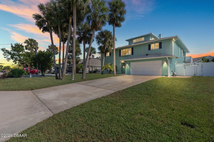 This one-of-a-kind, 3-story waterfront pool home sits high and - Beach Home for sale in Flagler Beach, Florida on Beachhouse.com