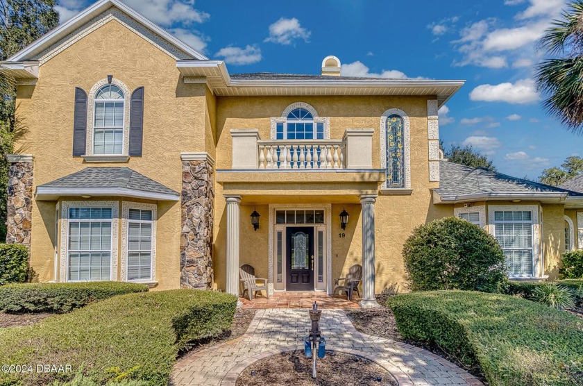 This beautiful custom built Mediterranean style  pool home is - Beach Home for sale in Ormond Beach, Florida on Beachhouse.com