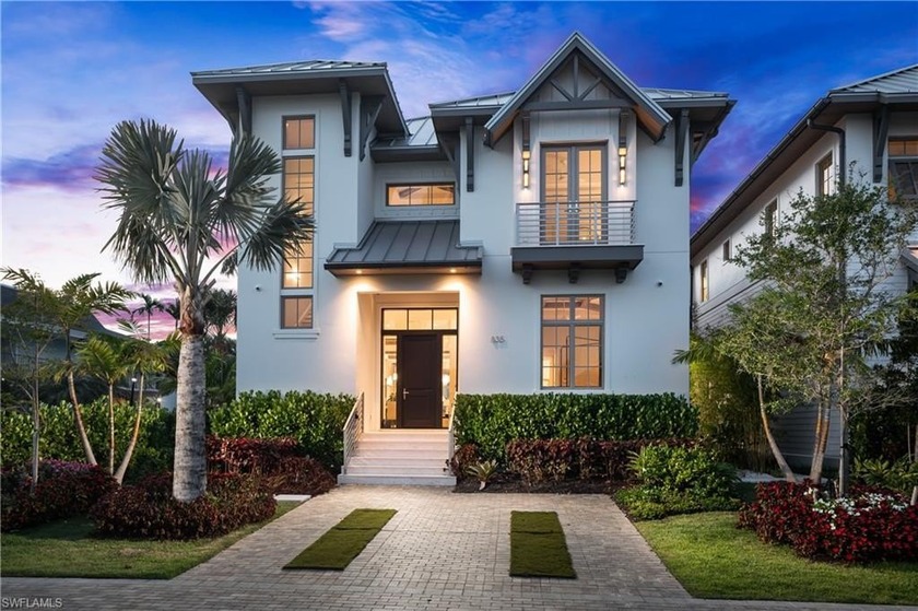 Set along one of Old Naples' quiet, palm-lined streets and just - Beach Home for sale in Naples, Florida on Beachhouse.com