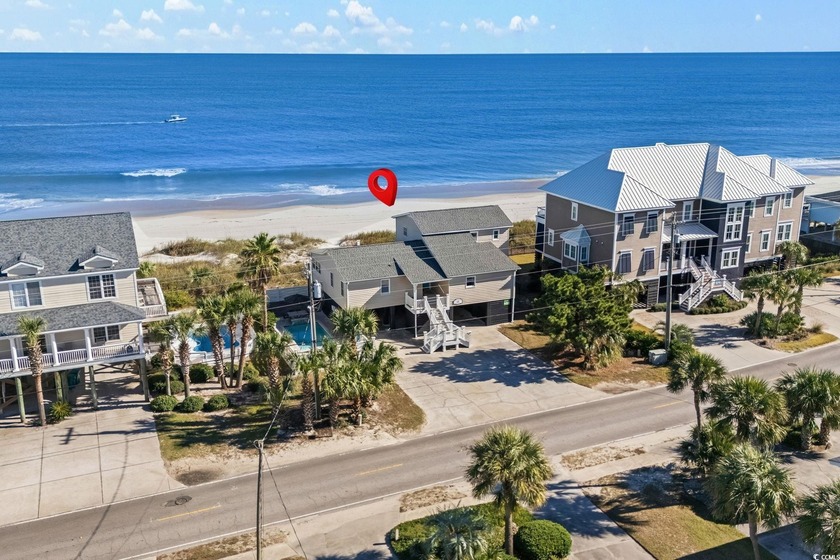 Palmetto Sands is an oceanfront five bedroom, five bathroom home - Beach Home for sale in Garden City Beach, South Carolina on Beachhouse.com