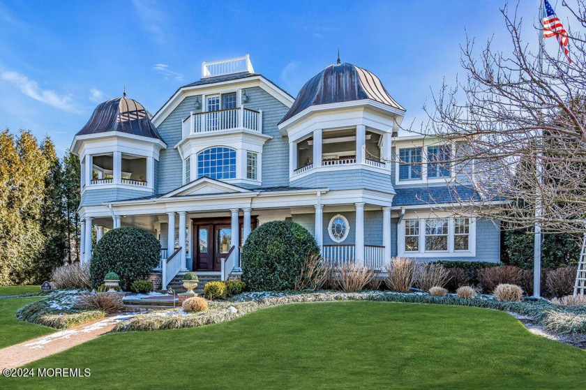 Enjoy salt air and ocean views from this spectacular shore - Beach Home for sale in Spring Lake, New Jersey on Beachhouse.com