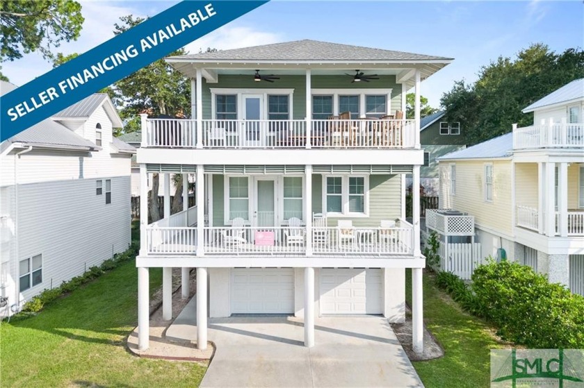 Seller financing available! Beautifully appointed 5 Bedroom/3.5 - Beach Home for sale in Tybee Island, Georgia on Beachhouse.com