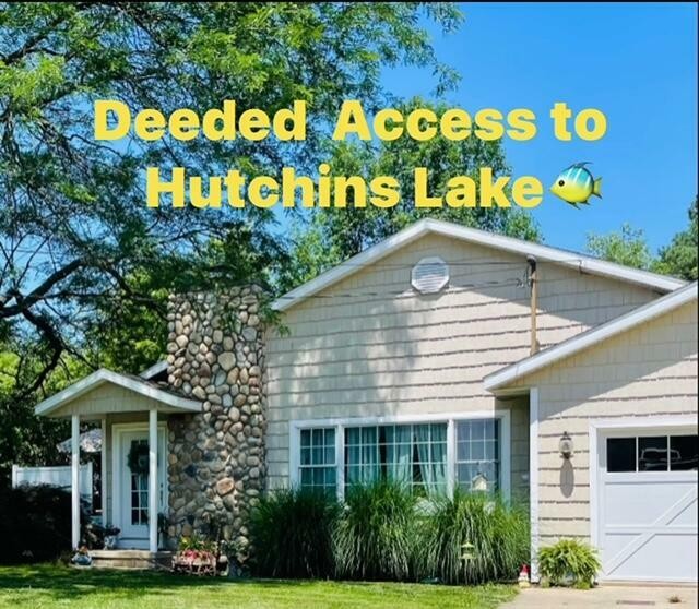 HUTCHINS LAKE DEEDED ACCESS!  Charming 3 bedroom home with - Beach Home for sale in Fennville, Michigan on Beachhouse.com