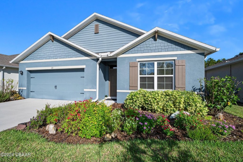 This gently lived-in and loved 2021 built four bedroom home has - Beach Home for sale in Daytona Beach, Florida on Beachhouse.com