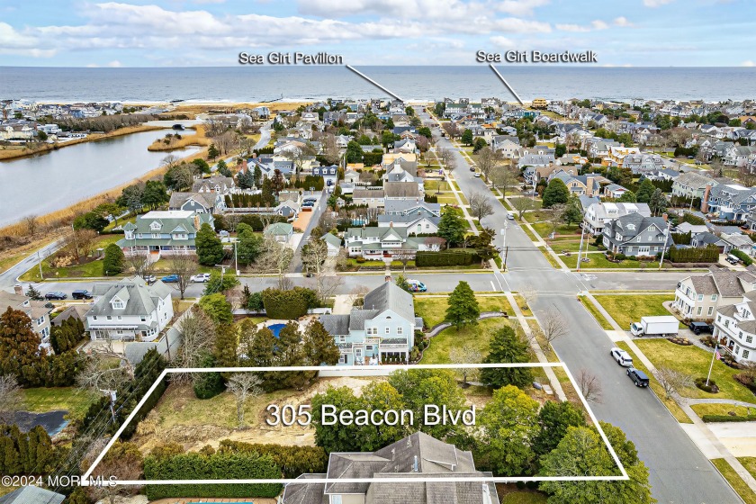 A unique opportunity to build the home you've always wanted in - Beach Lot for sale in Sea Girt, New Jersey on Beachhouse.com
