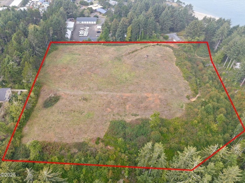 7.75 acres of ocean view residential land in Waldport, cleared - Beach Acreage for sale in Waldport, Oregon on Beachhouse.com