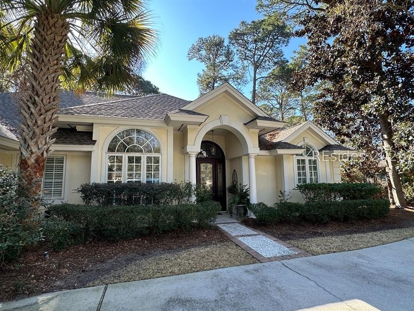 Situated on one of the more private streets in the Golden Bear - Beach Home for sale in Hilton Head Island, South Carolina on Beachhouse.com