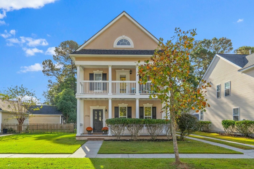 Double front porches set the tone for this thoughtfully updated - Beach Home for sale in Mount Pleasant, South Carolina on Beachhouse.com