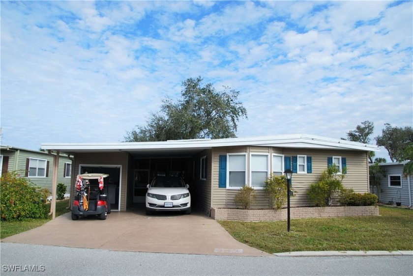 Enjoy stunning golf course views from this beautifully updated - Beach Home for sale in North Fort Myers, Florida on Beachhouse.com