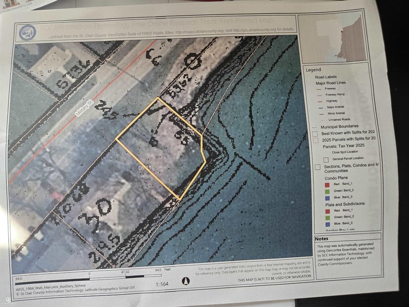 Small lot on St. Clair River.  Great location.  Zoned - Beach Lot for sale in Port Huron, Michigan on Beachhouse.com