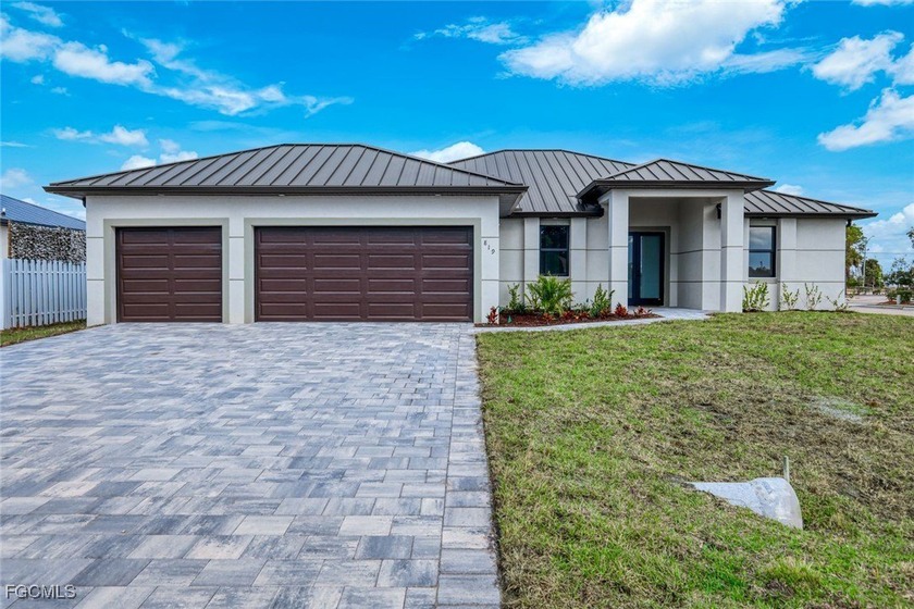 Stunning brand-new 4-bedroom, 3-bathroom pool home by MAGNA - Beach Home for sale in Cape Coral, Florida on Beachhouse.com