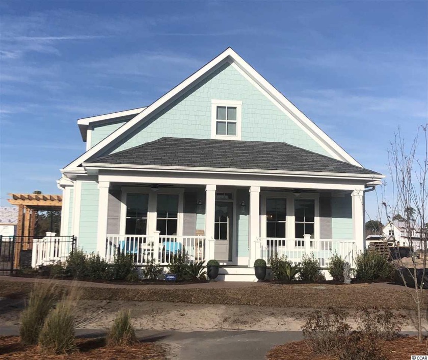 The Litchfield floor plan has an attached garage with the master - Beach Home for sale in Myrtle Beach, South Carolina on Beachhouse.com