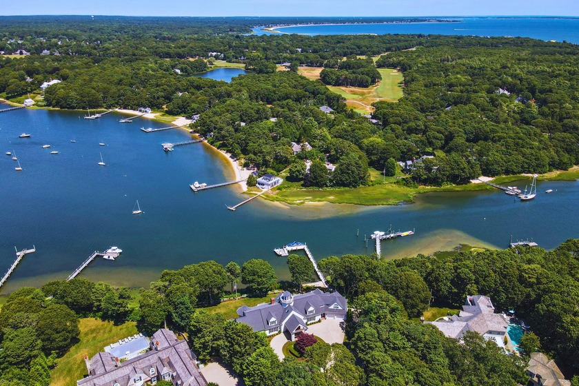 Nestled amid beautifully landscaped grounds, this exceptional 7 - Beach Home for sale in Osterville, Massachusetts on Beachhouse.com