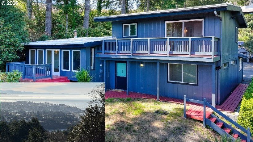 Stunning ocean and mountain views await from this desirable - Beach Home for sale in Brookings, Oregon on Beachhouse.com