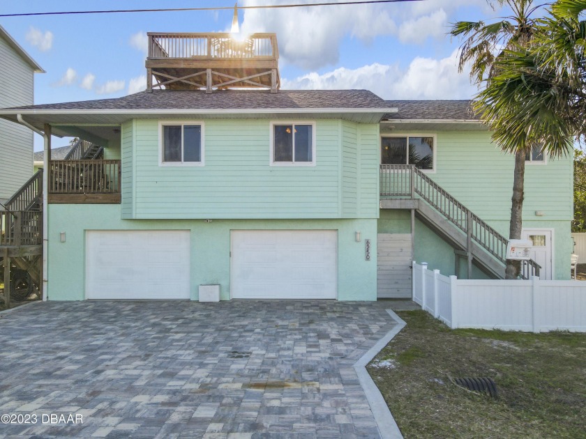Come and be a part of beautiful Bethune Beach.  This two-story - Beach Home for sale in New Smyrna Beach, Florida on Beachhouse.com