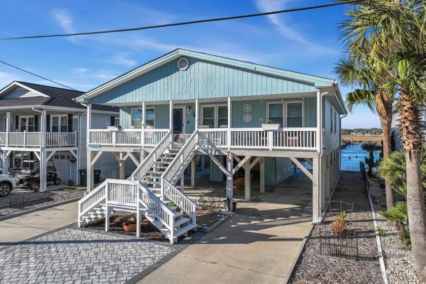 GORGEOUS T-channel view (deep water with Atlantic access), this - Beach Home for sale in North Myrtle Beach, South Carolina on Beachhouse.com
