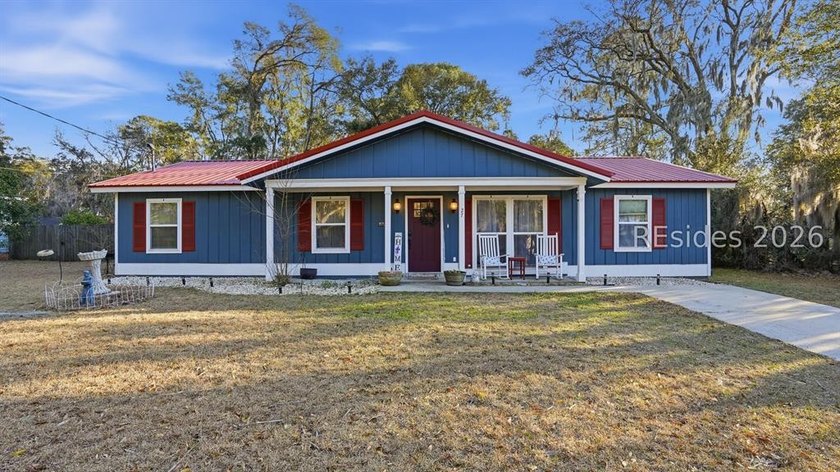 Welcome Home to this updated 4-bedroom, 2-bath property situated - Beach Home for sale in Beaufort, South Carolina on Beachhouse.com