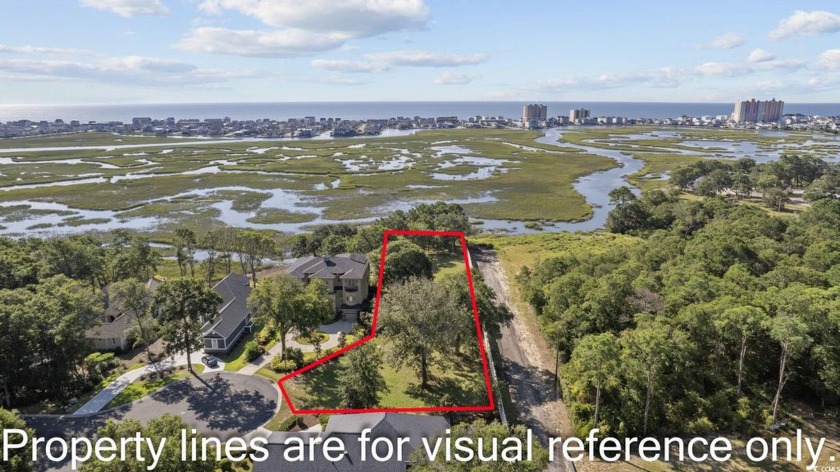 Tantalizing Tidewater Marsh front lot on Williams Creek.  This - Beach Lot for sale in North Myrtle Beach, South Carolina on Beachhouse.com