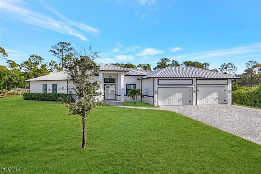 Custom built home on beautiful one acre plus homesite in newer - Beach Home for sale in Fort Myers, Florida on Beachhouse.com