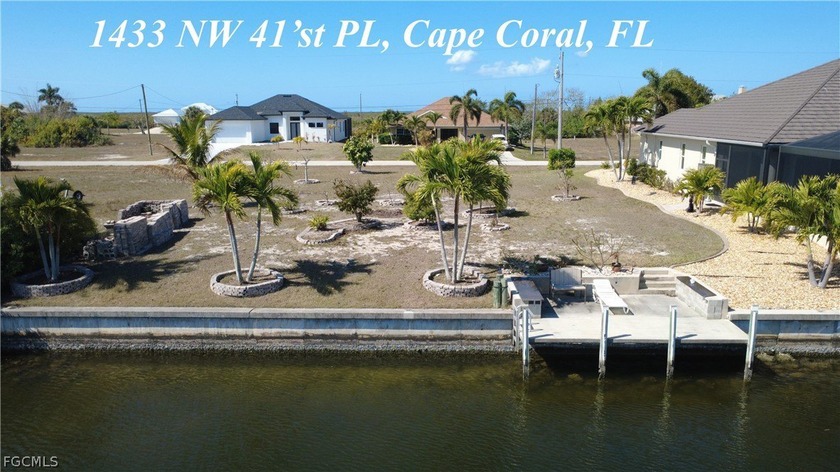 Rare Gulf access, no bridges, vacant lot with concrete dock and - Beach Lot for sale in Cape Coral, Florida on Beachhouse.com