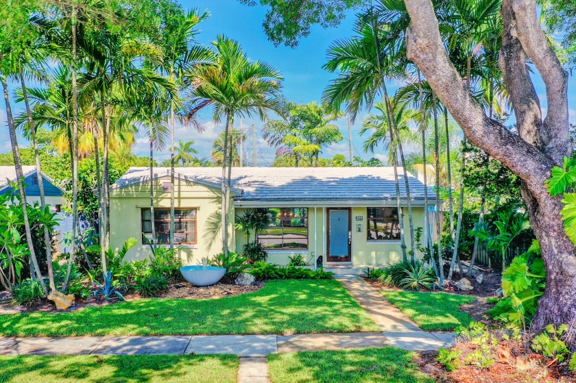 This mid-century home nestled in the heart of Old Northwood has - Beach Home for sale in West Palm Beach, Florida on Beachhouse.com