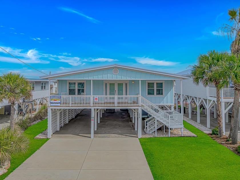 Newly renovated raised beach house located in the highly - Beach Home for sale in North Myrtle Beach, South Carolina on Beachhouse.com