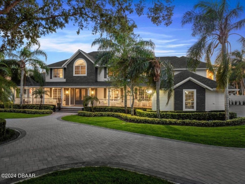 This extraordinary estate spans 1.02 acre, offering over 13,000 - Beach Home for sale in Ormond Beach, Florida on Beachhouse.com