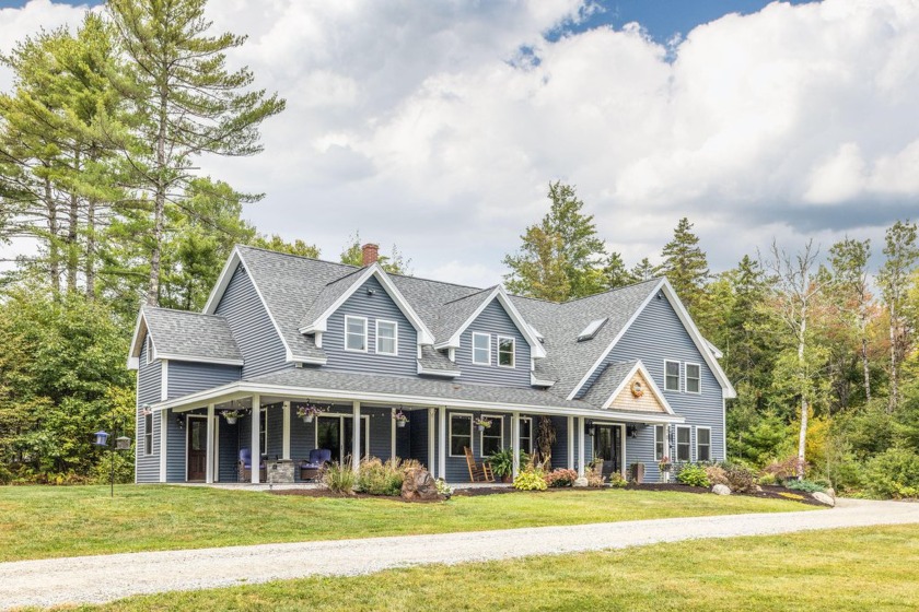 Tucked away at the end of a winding dirt road and bordered by a - Beach Home for sale in Lincolnville, Maine on Beachhouse.com