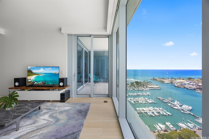 Now available - a rare high-floor, pristine one-bedroom - Beach Condo for sale in Honolulu, Hawaii on Beachhouse.com