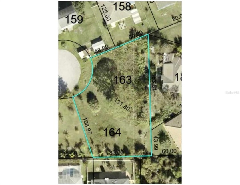 Double lot! This one parcel is lots 163 and 164 ! Almost half - Beach Lot for sale in Palm Coast, Florida on Beachhouse.com