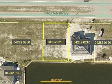 Nice intersecting view lot with seawall in - Beach Lot for sale in Cape Coral, Florida on Beachhouse.com