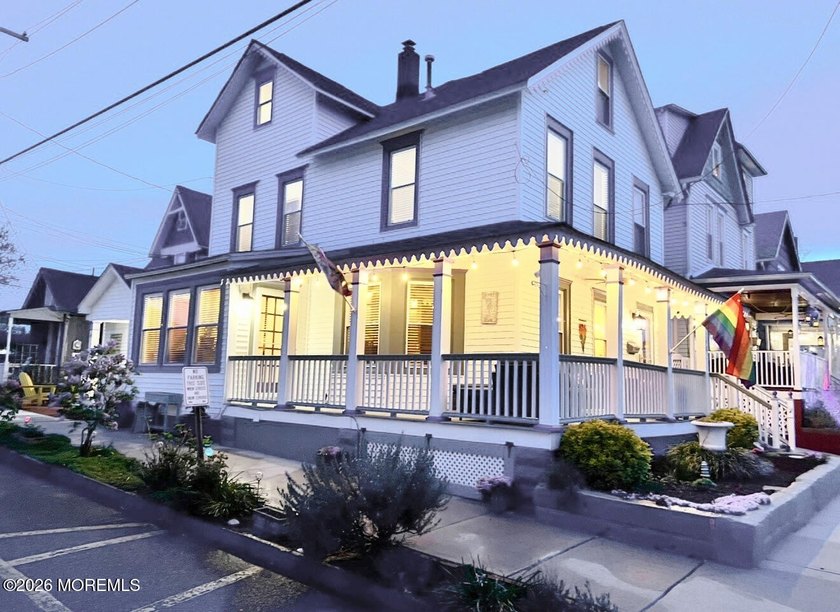 Marvelous 2-Family Victorian Perched on a Sun-Drenched Corner - Beach Home for sale in Ocean Grove, New Jersey on Beachhouse.com