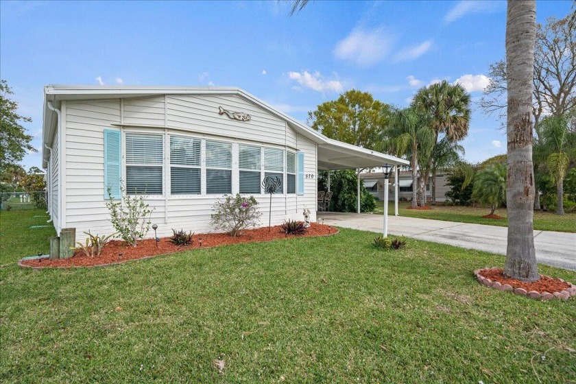 Rare opportunity to own a home on a double lot in Barefoot Bay! - Beach Home for sale in Barefoot Bay, Florida on Beachhouse.com