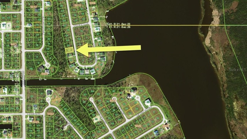 Great lot in section 94 of South Gulf Cove. Lot backs up to a - Beach Lot for sale in Port Charlotte, Florida on Beachhouse.com