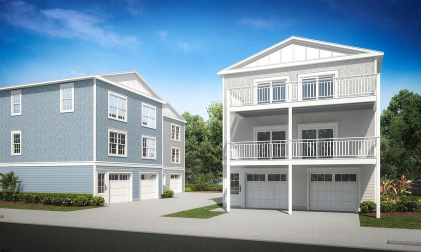 New construction bayfront duplex with sweeping open bay views, a - Beach Townhome/Townhouse for sale in Atlantic City, New Jersey on Beachhouse.com