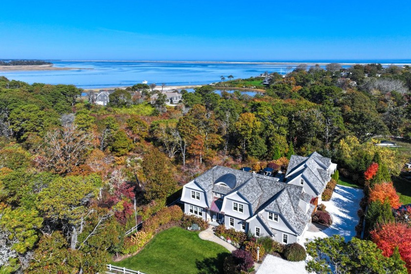 Sited on a beautiful private lane in a coveted North Chatham - Beach Home for sale in North Chatham, Massachusetts on Beachhouse.com