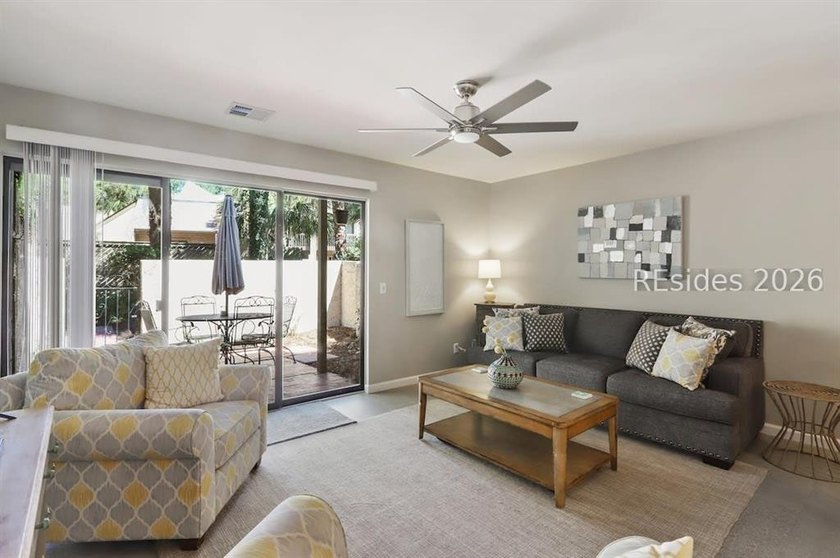 Discover the perfect getaway at this updated villa, ideally - Beach Condo for sale in Hilton Head Island, South Carolina on Beachhouse.com