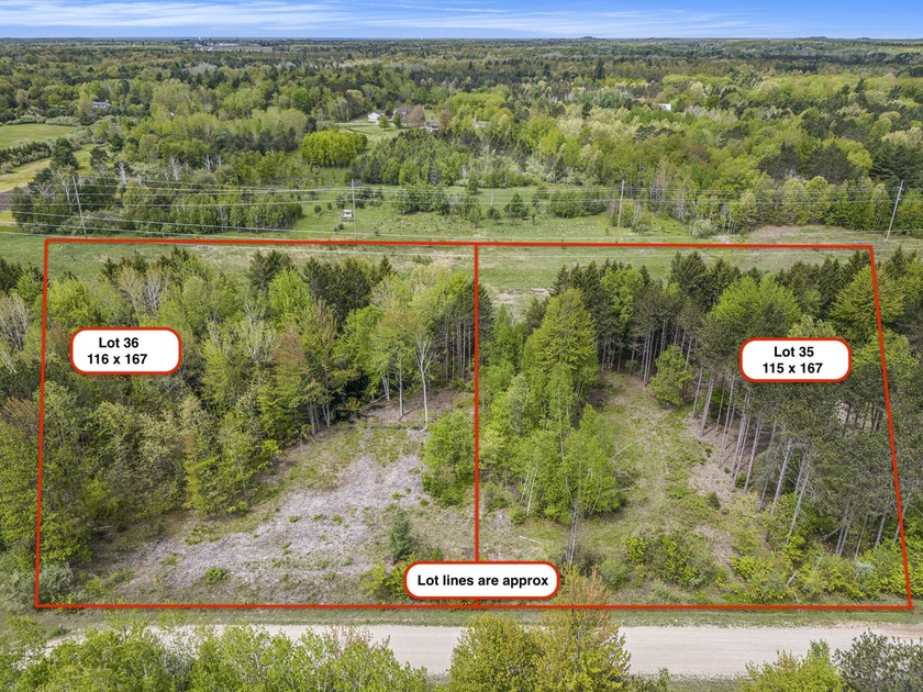 Build Your Dream Home in Brookridge subdivision - a - Beach Lot for sale in Ludington, Michigan on Beachhouse.com