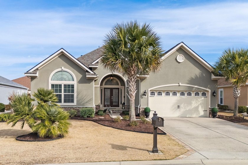 Mediterranean elegance meets refined coastal living in this - Beach Home for sale in North Myrtle Beach, South Carolina on Beachhouse.com