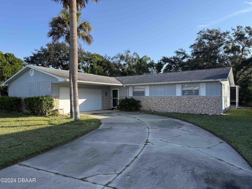 First Time Offered!! Pool Home On Canal With Dock! 3 Bedroom 2 - Beach Home for sale in New Smyrna Beach, Florida on Beachhouse.com